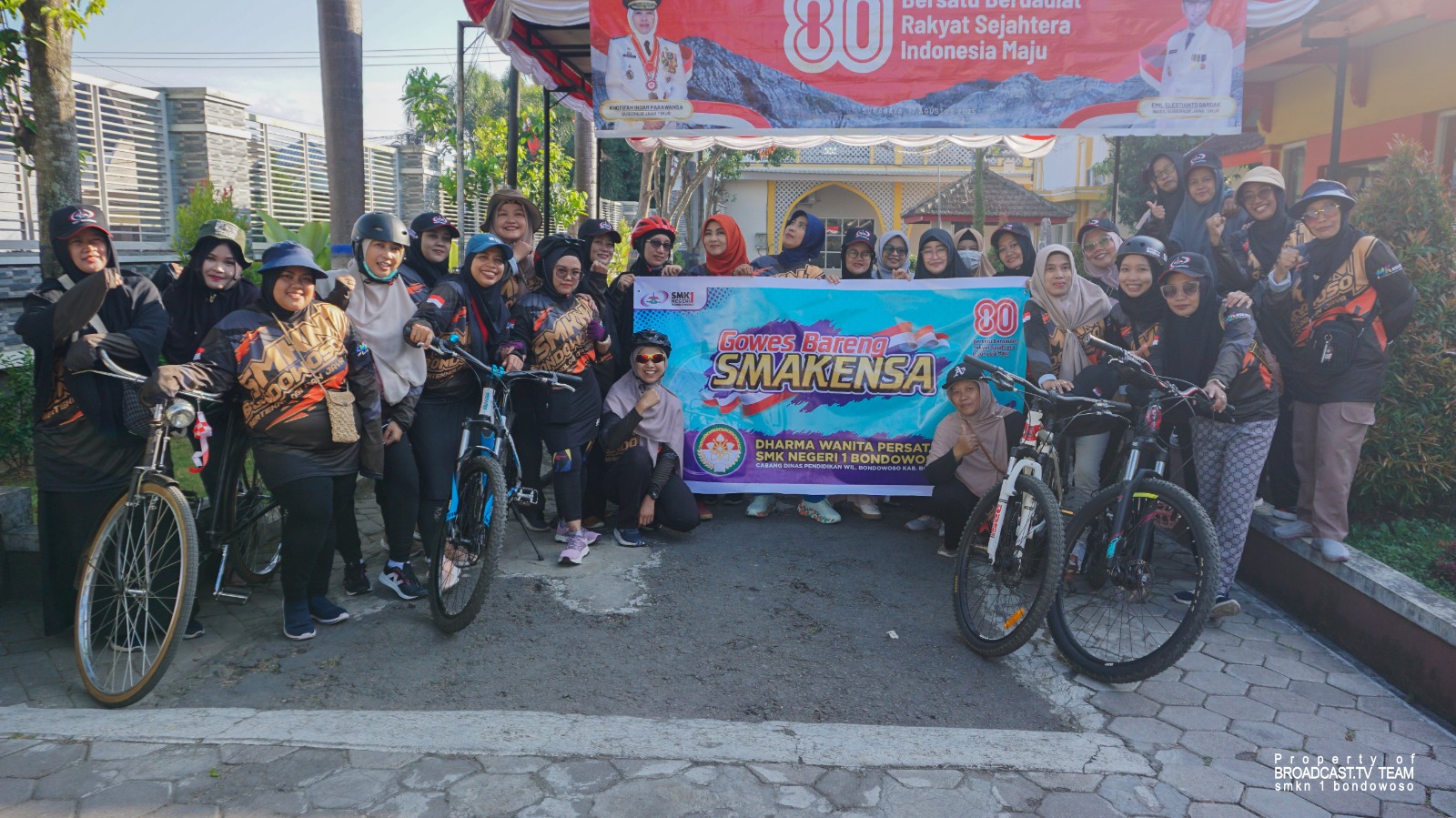 SMKN 1 Bondowoso Gelar Goes Smakensa Perkuat Kebersamaan dan Gaya Hidup Sehat