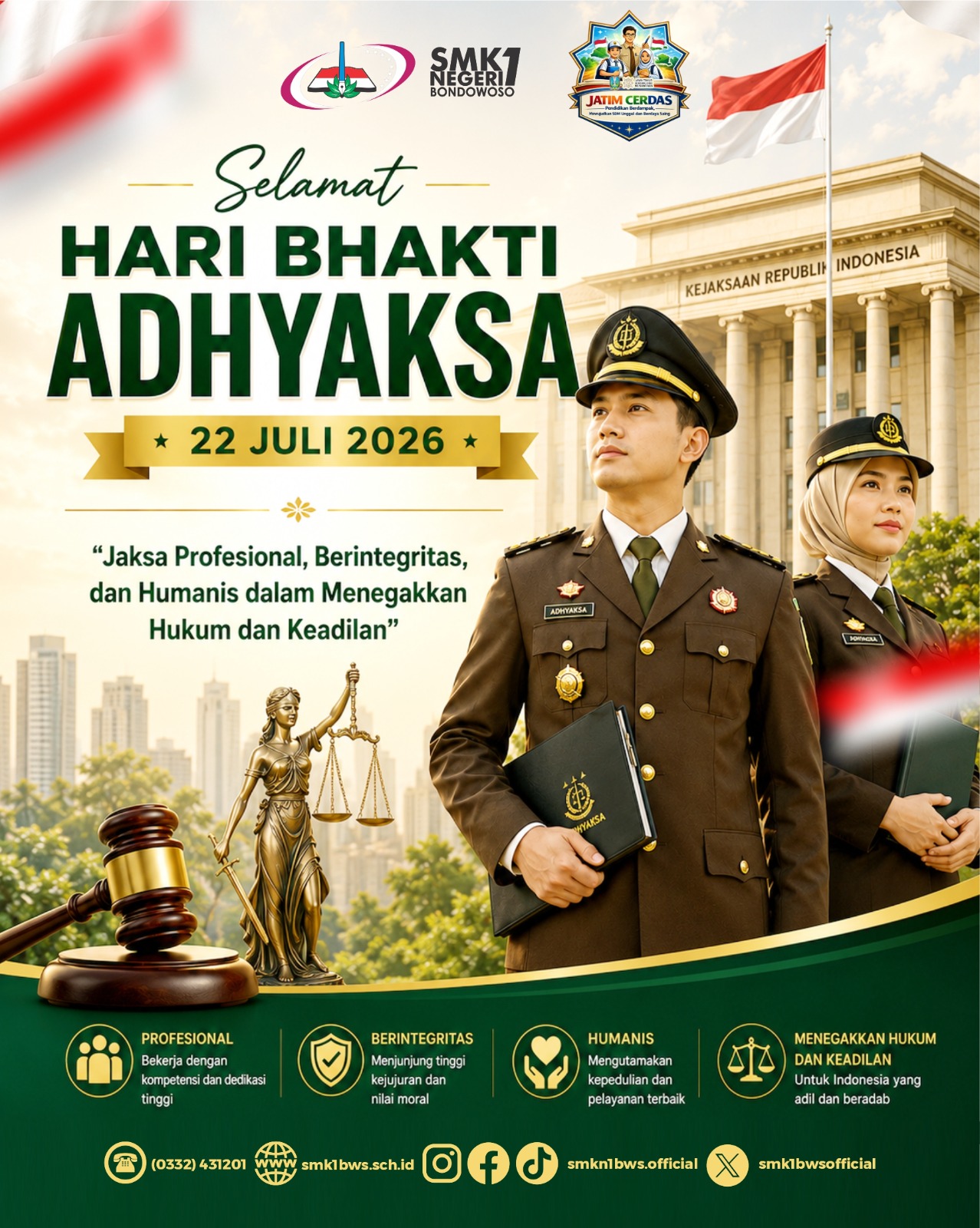 Selamat Hari Bhakti Adhyaksa